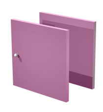 Coppia ante Rainbow - per libreria - 32,2 x 32,1 cm - viola