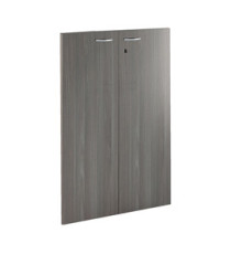 Coppia ante Easy - per mobile contenitore medio - 80 x 115 cm - spessore 18 mm - melaminico - frassino toscano