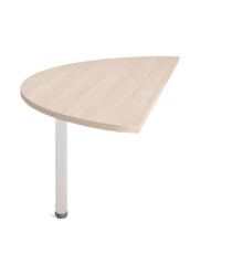 Terminale Agorà Direction 180° - per scrivania Compact - 160 x 70 x 73 cm - rovere Terminale Agorà Direction 180° - per scrivania Compact - 160 x 70 x 73 cm - rovere