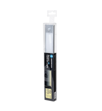 Lampada led per armadio con sensore 1,5W 132lm luce naturale 4000k con batteria ricaricabile, in alluminio L300xW40xH9mm Lampada led per armadio con sensore 1,5W 132lm luce naturale 4000k con batteria ricaricabile, in alluminio L300xW40xH9mm