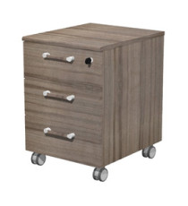 Cassettiera 3 cassetti Elegance - su ruote - 41,8 x 52 x 61,5 cm - noce toscano Cassettiera 3 cassetti Elegance - su ruote - 41,8 x 52 x 61,5 cm - noce toscano