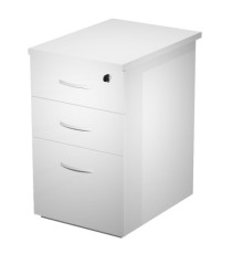 Cassettiera alta AgorA' Compact - 3 cassetti - 44 x 60 x 73 cm - bianco Cassettiera alta AgorA' Compact - 3 cassetti - 44 x 60 x 73 cm - bianco