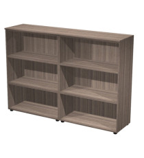 Coppia mobili medi Elegance - 180 x 45,3 x 126,2 cm - noce toscano