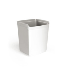Bicchiere portapenne Mydesk - 8,7x7,4x10 cm - bianco - Arda Bicchiere portapenne Mydesk - 8,7x7,4x10 cm - bianco - Arda