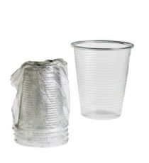 Bicchieri - PLA - 200 ml - trasparente - Leone - conf. 400 pezzi Bicchieri - PLA - 200 ml - trasparente - Leone - conf. 400 pezzi