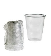 Bicchieri - PLA - 200 ml - trasparente - Leone - conf. 400 pezzi Bicchieri - PLA - 200 ml - trasparente - Leone - conf. 400 pezzi