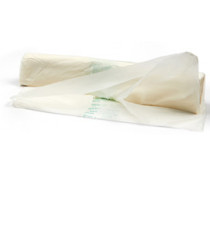 Biosacco per immondizia - 42x42 cm - 10 L - 19 micron - bianco - Perfetto - rotolo da 15 sacchi Biosacco per immondizia - 42x42 cm - 10 L - 19 micron - bianco - Perfetto - rotolo da 15 sacchi