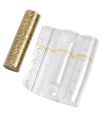 Blister portamonete - 20 cent - fascia arancio - Iternet - sacchetto da 100 blister