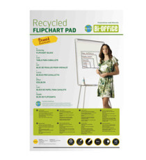 Blocchi per lavagna Earth - 65 x 98 cm - 20 fg - bianco - Bi-Office