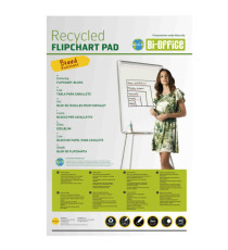 Blocchi per lavagna Earth - 65 x 98 cm - 20 fg - bianco - Bi-Office