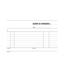 Blocco buoni consegna - 100 x 176 mm - 100 fg - DU161420000 - Data Ufficio