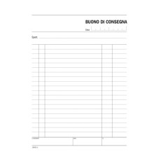 Blocco buoni consegna - 148 x 215 mm - 100 fg - DU164420000 - Data Ufficio
