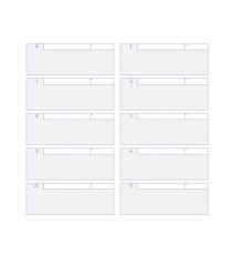 Blocco buoni d'albergo 960 tagliandi numerati - autoric. - 10 tagliandi/pag. - 21 x 19,5 cm - Data Ufficio Blocco buoni d'albergo 960 tagliandi numerati - autoric. - 10 tagliandi/pag. - 21 x 19,5 cm - Data Ufficio