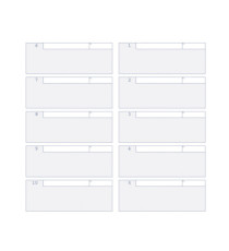 Blocco buoni d'albergo 960 tagliandi numerati - autoric. - 10 tagliandi/pag. - 21 x 19,5 cm - Data Ufficio Blocco buoni d'albergo 960 tagliandi numerati - autoric. - 10 tagliandi/pag. - 21 x 19,5 cm - Data Ufficio