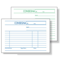 Blocco buoni di consegna - 50 fogli x 2 copie ricalcanti - 165 x 120 mm - BM Blocco buoni di consegna - 50 fogli x 2 copie ricalcanti - 165 x 120 mm - BM