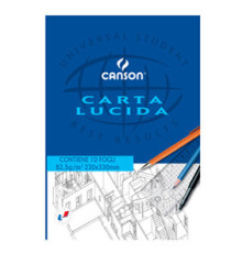 Blocco carta lucida - 230x330mm - 10 fogli - 80gr - uso manuale - Canson Blocco carta lucida - 230x330mm - 10 fogli - 80gr - uso manuale - Canson