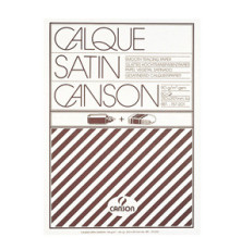 Blocco carta lucida satinata per disegno manuale - A4 - 50 fogli - 90gr - Canson