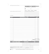 Blocco DDT - 25 fogli 4 copie autoricalcanti - 29,7 x 21cm - Edipro