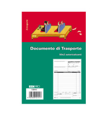 Blocco DDT - 50/50 fogli autoricalcanti - 23 x 15cm - Edipro Blocco DDT - 50/50 fogli autoricalcanti - 23 x 15cm - Edipro