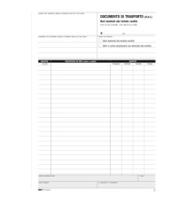 Blocco DDT carico tentata vendita - 50 fogli autoricalcanti - A4 - 29,7 x 21cm - Edipro