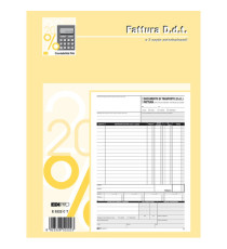 Blocco DDT/fattura - 3 copie autoricalcanti - 29,7 x 22cm - 33 fogli - Edipro Blocco DDT/fattura - 3 copie autoricalcanti - 29,7 x 22cm - 33 fogli - Edipro