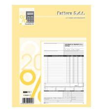 Blocco DDT/fattura - 3 copie autoricalcanti - 29,7 x 22cm - 33 fogli - Edipro Blocco DDT/fattura - 3 copie autoricalcanti - 29,7 x 22cm - 33 fogli - Edipro