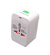 Adattatore da viaggio universale - bianco - MKC Melchioni