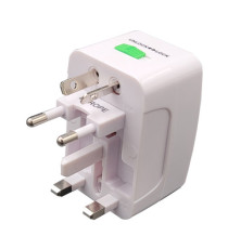 Adattatore da viaggio universale - bianco - MKC Melchioni