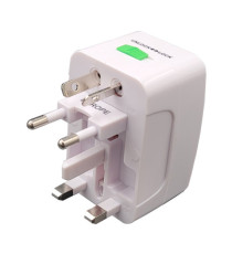 Adattatore da viaggio universale - bianco - MKC Melchioni