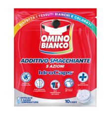 Additivo totale idrocaps 5 in 1 - Omino Bianco - conf. 10 pezzi Additivo totale idrocaps 5 in 1 - Omino Bianco - conf. 10 pezzi