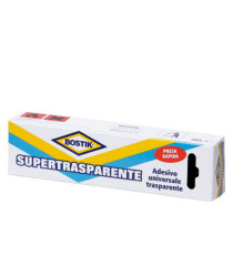 Adesivo Supertrasparente - universale - 50 gr - trasparente - Bostik Adesivo Supertrasparente - universale - 50 gr - trasparente - Bostik