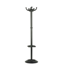 Appendiabiti Jolly - con portaombrelli - 8 posti - 168 x 40 cm - nero - Unisit Appendiabiti Jolly - con portaombrelli - 8 posti - 168 x 40 cm - nero - Unisit