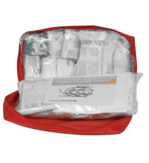 Astuccio di pronto soccorso per auto Soft Bag DIN 13164 2022 - 21,5 x 15 x 8,5 cm - rosso - PVS
