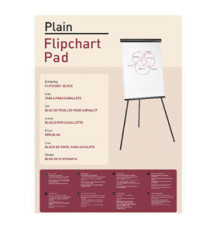 Blocco per lavagna - 20 fogli - 65 x 98 cm - bianco - Starline