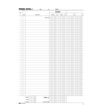 Blocco prima nota cassa - 50/50 fogli autoricalcanti - 31 x 21cm - Edipro Blocco prima nota cassa - 50/50 fogli autoricalcanti - 31 x 21cm - Edipro