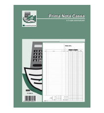 Blocco prima nota cassa entrate/uscite/Iva - 50/50 fogli autoricalcanti - 31 x 21cm - Edipro Blocco prima nota cassa entrate/uscite/Iva - 50/50 fogli autoricalcanti - 31 x 21cm - Edipro
