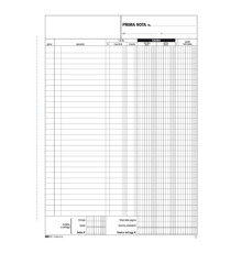Blocco prima nota cassa entrate/uscite/Iva - 50/50 fogli autoricalcanti - 31 x 21cm - Edipro Blocco prima nota cassa entrate/uscite/Iva - 50/50 fogli autoricalcanti - 31 x 21cm - Edipro