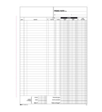 Blocco prima nota cassa entrate/uscite/Iva - 50/50 fogli autoricalcanti - 31 x 21cm - Edipro Blocco prima nota cassa entrate/uscite/Iva - 50/50 fogli autoricalcanti - 31 x 21cm - Edipro