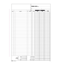 Blocco prima nota cassa entrate/uscite/Iva - 50/50 fogli autoricalcanti - 31 x 21cm - Edipro Blocco prima nota cassa entrate/uscite/Iva - 50/50 fogli autoricalcanti - 31 x 21cm - Edipro