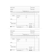 Blocco retribuzioni domestici - 24 x 15cm - 25 fogli 3 copie ricalcanti - Edipro