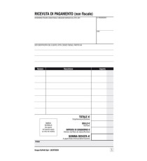 Blocco ricevute B&B/affittacamere - 25/25 - copie autoric. - 16,8 x 10 cm - DU16257B250 - Data Ufficio Blocco ricevute B&B/affittacamere - 25/25 - copie autoric. - 16,8 x 10 cm - DU16257B250 - Data Ufficio