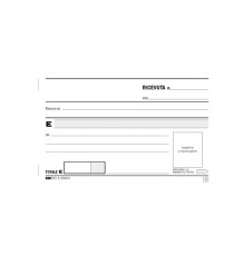 Blocco ricevute generiche - 33 fogli 3 copie autoricalcanti - 9,9 x 17cm - Edipro Blocco ricevute generiche - 33 fogli 3 copie autoricalcanti - 9,9 x 17cm - Edipro