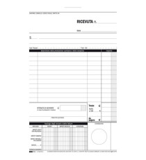 Blocco ricevute sanitarie numerate - 50/50 fogli autoricalcanti - 23 x 15cm - Edipro Blocco ricevute sanitarie numerate - 50/50 fogli autoricalcanti - 23 x 15cm - Edipro