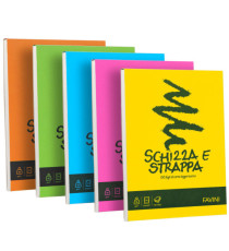 Blocco Schizza & Strappa - A4 - 210 x 297mm - 50gr - 150 fogli - Favini Blocco Schizza & Strappa - A4 - 210 x 297mm - 50gr - 150 fogli - Favini