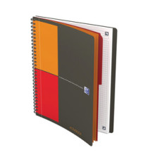 Blocco spiralato International Favorit - formato Activebook - 18 x 25cm - 80gr - 80 fogli - Oxford Blocco spiralato International Favorit - formato Activebook - 18 x 25cm - 80gr - 80 fogli - Oxford