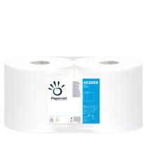 Bobina asciugatutto Special - 2 veli - microgoffrata - diametro 27 cm - 18 gr - 30,5x26 cm - bianco - Papernet Bobina asciugatutto Special - 2 veli - microgoffrata - diametro 27 cm - 18 gr - 30,5x26 cm - bianco - Papernet