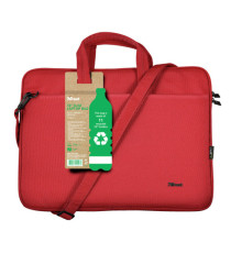 Borsa per notebook - Bologna - ecocompatibile - da 16 - rosso - Trust Borsa per notebook - Bologna - ecocompatibile - da 16 - rosso - Trust