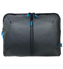 Borsa sleeve Kosmo - 3 scomparti - 41 x 31 x 5 cm - tessuto - nero - City Time