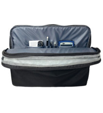 Borsa sleeve Kosmo - 3 scomparti - 41 x 31 x 5 cm - tessuto - nero - City Time