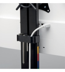 Braccio salvaspazio per monitor doppio SmartFit - nero - Kensington Braccio salvaspazio per monitor doppio SmartFit - nero - Kensington